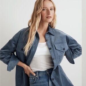 Madewell Corduroy Oversized “Shacket”